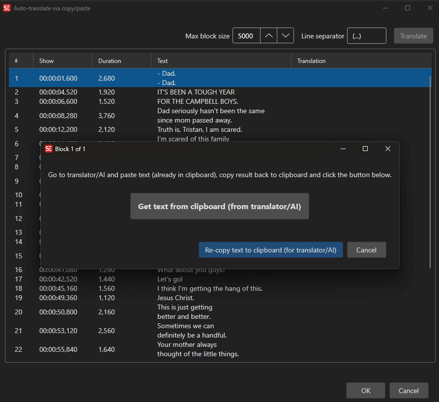 Copy/Paste Translate
